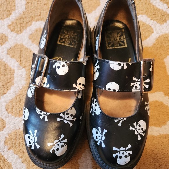 tuk Shoes - TUK leather creeper